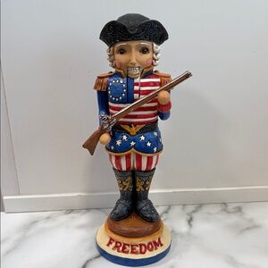 Jim Shore Heartwood Creek American Nutcracker figurine Freedom First